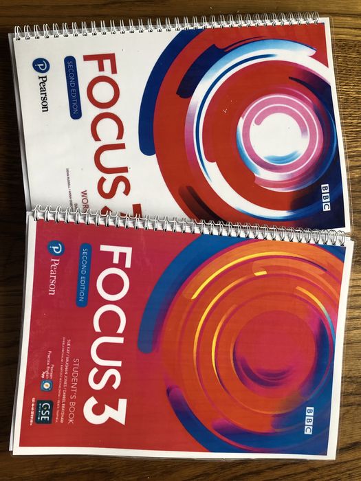 Focus 1, 2, 3, 4, 5 Student`s book+ Workbook, комплект