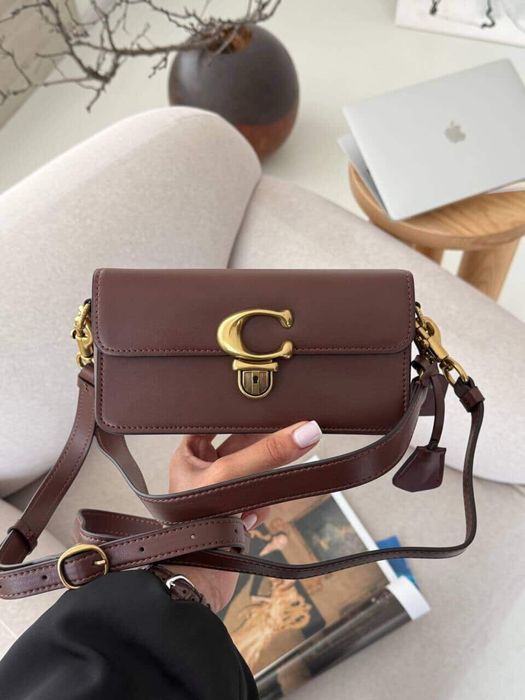 Сумка Coach brown [шкіряна]