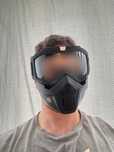 Ochronna maska okulary gogle na twarz z filtrem do warsztatu