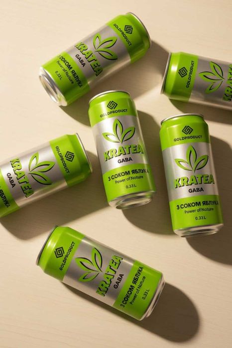 KRATEA GABA + CBD • Напій для релаксу • Яблуко