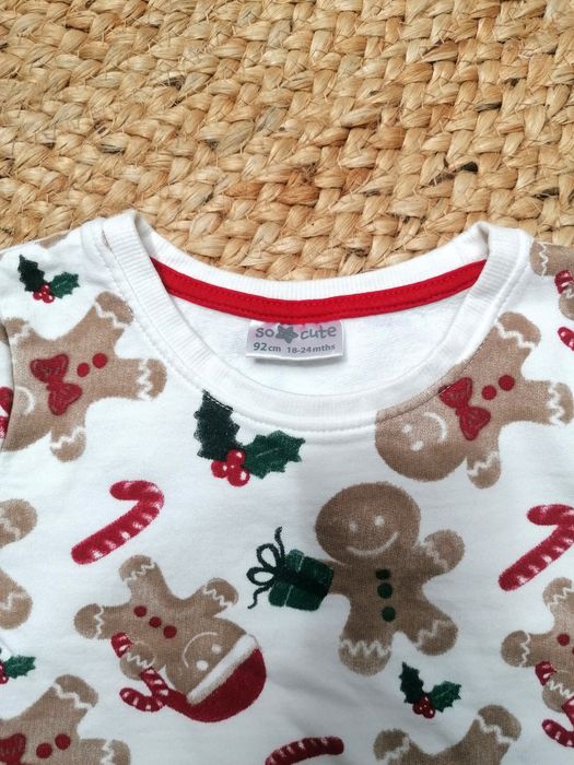 Conjunto Natalício Gingerbread Man de Bebé