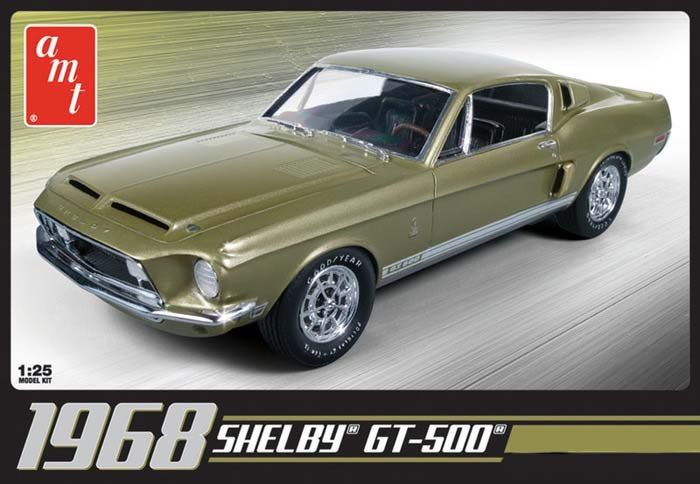 Model Plastikowy Do Sklejania AMT (USA) - 1968 Shelby GT500