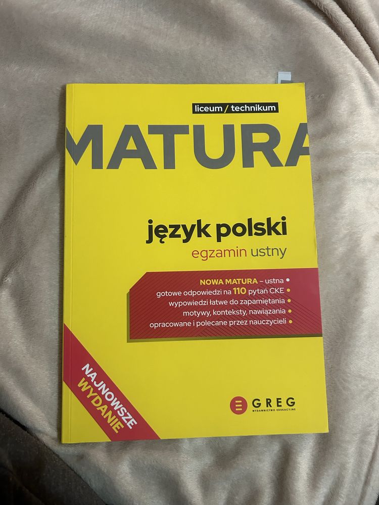 Matura ustna język polski