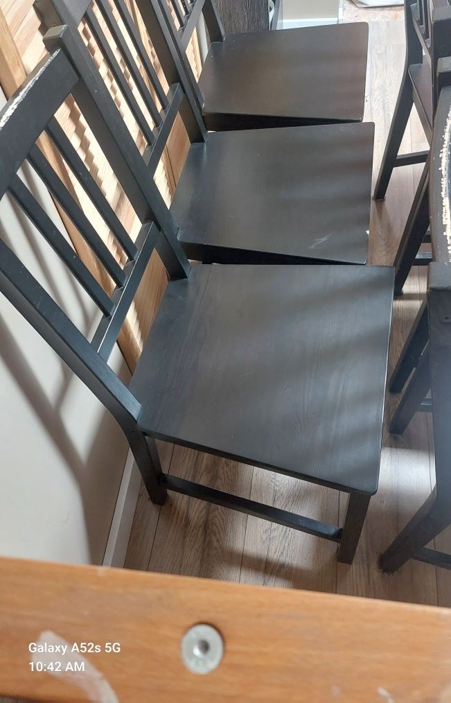 Krzesła ikea stefan 6 sztuk