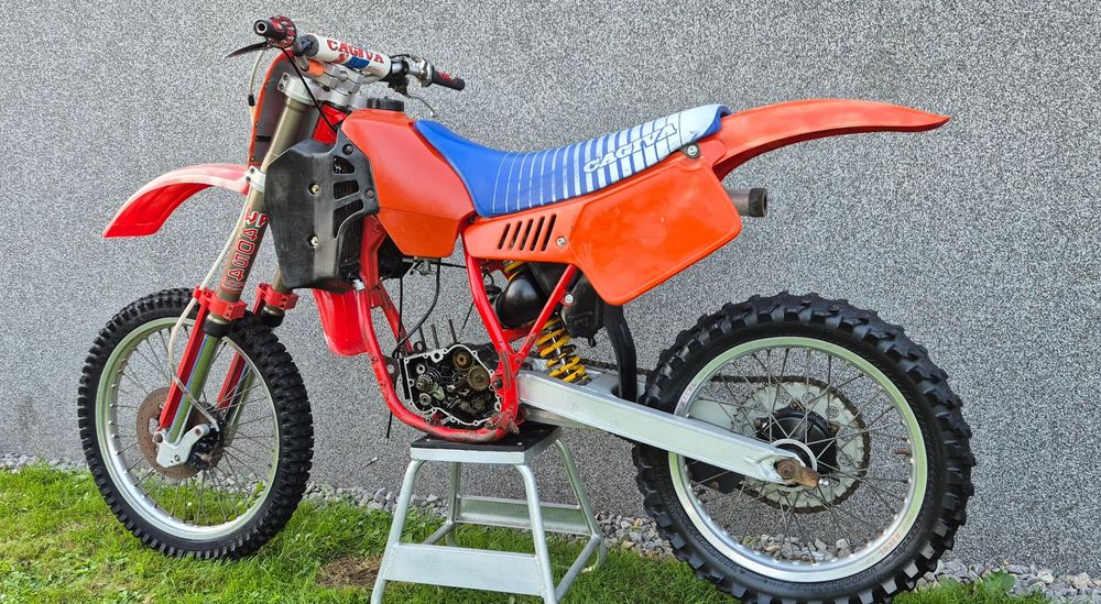 2 SZTUKI CAGIVA WMX 125 2T 1987/8r ! KLASYK Cross  cr kx rm 500 yz 490
