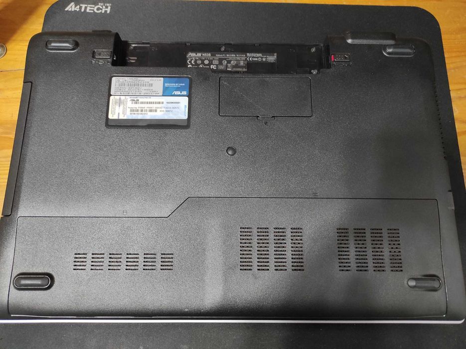 portátil Asus N53S avariado