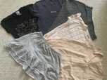Paczka ubran S M Mango, Benetton