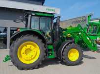 John Deere 6120M  JD 6120M + ładowacz -140 KM, Od dealera! DEMO 24! 405 godzin!