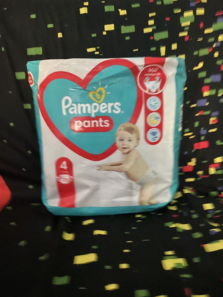 Подгузники-трусики pampers pants. Размер 4,  6