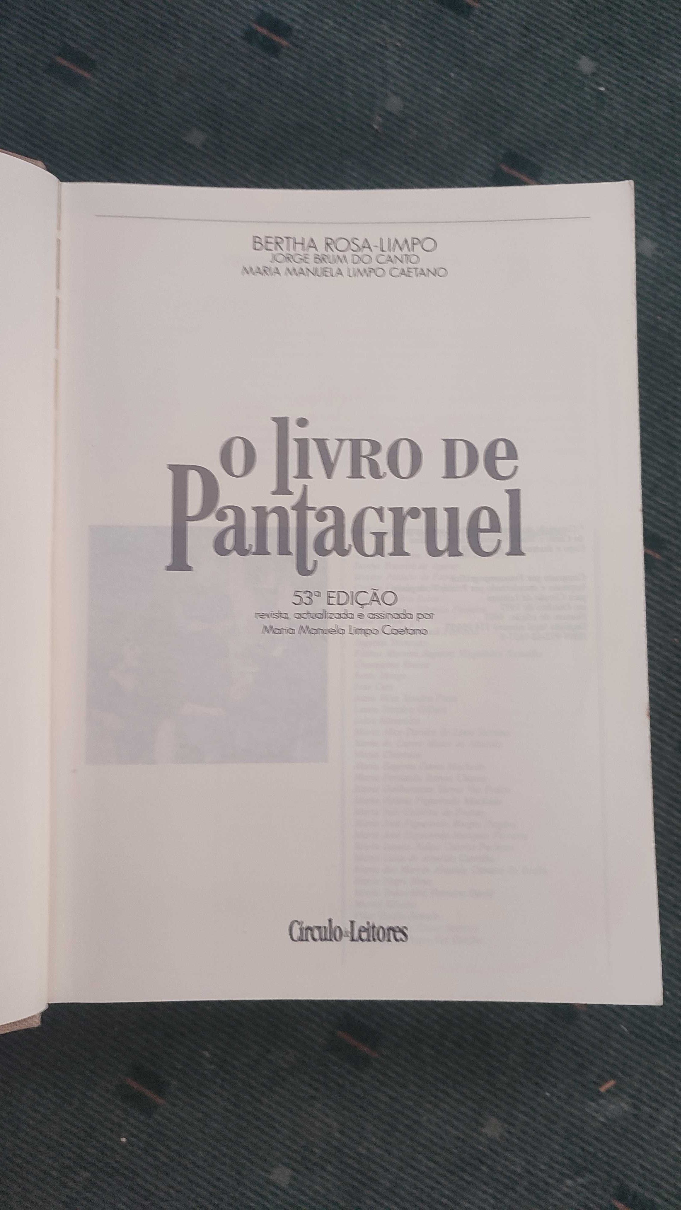 O LIvro de Pantagruel - Bertha Rosa-Limpo