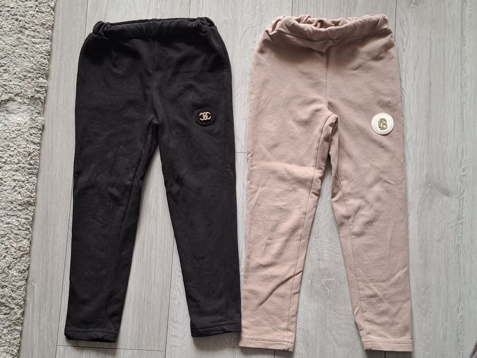 Spodnie dziewczęce 116