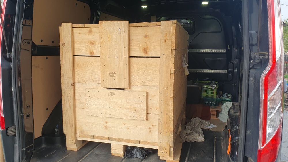 Skrzynia drewniana 120x80