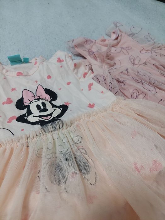 Zestaw sukienek dla dziewczynki 2 szt  r 80