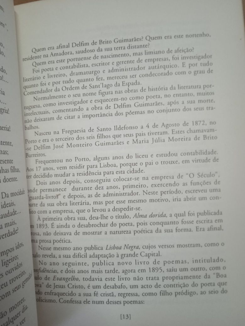 Delfim Guimarães - Um Poeta Limiano