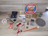 Aparat Zenit starocie Casio PKP kompas retro vintage PRL