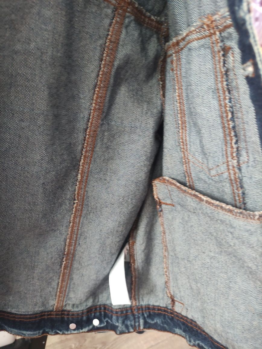 Kurtka katana jeansowa r.140