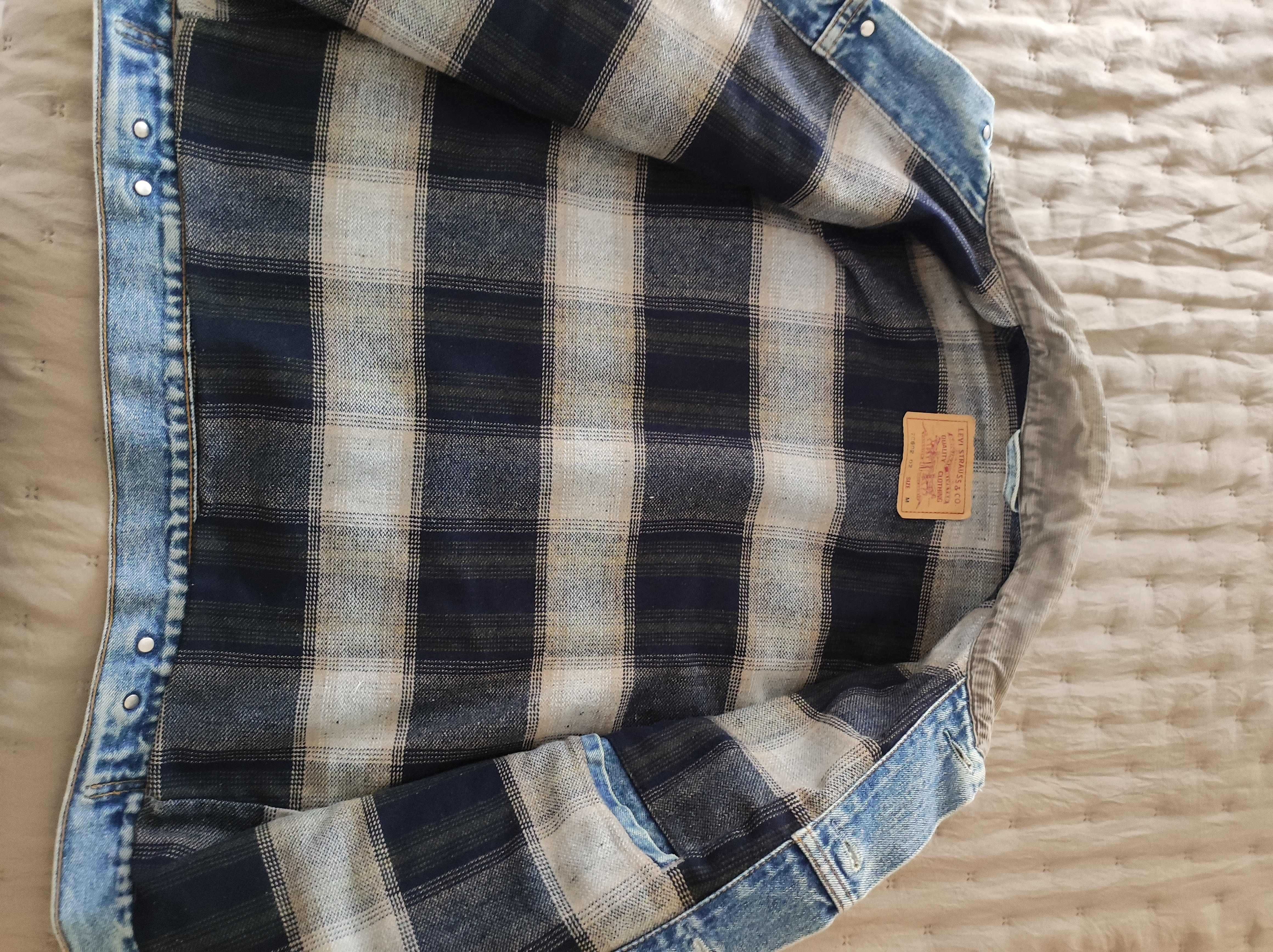 Casaco de ganga com forro Levis Strauss, 1995