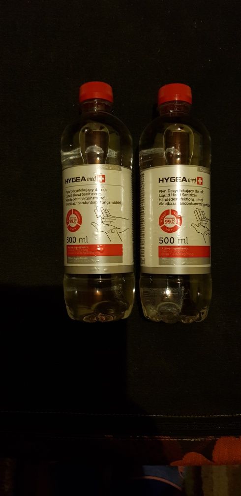 Płyn dezynfekcyjny do rąk 500 ml Hygea