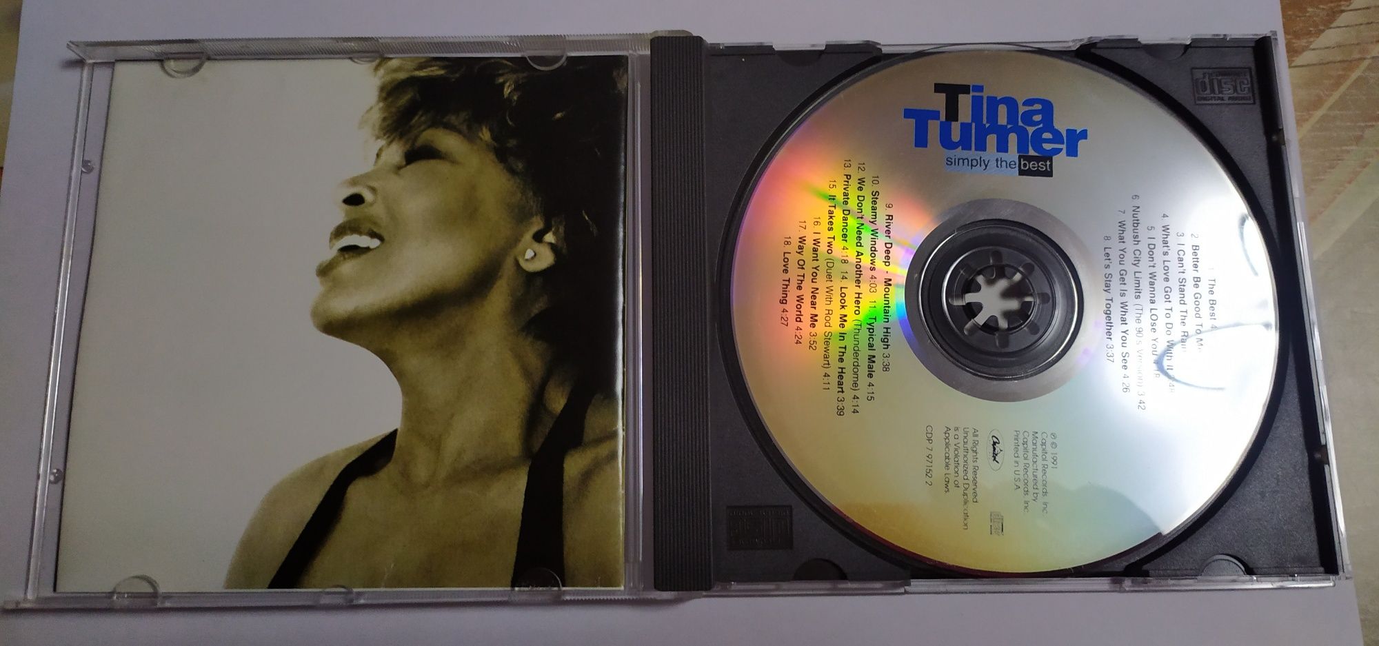 Płyta CD - TINA TURNER - " Simply the best "