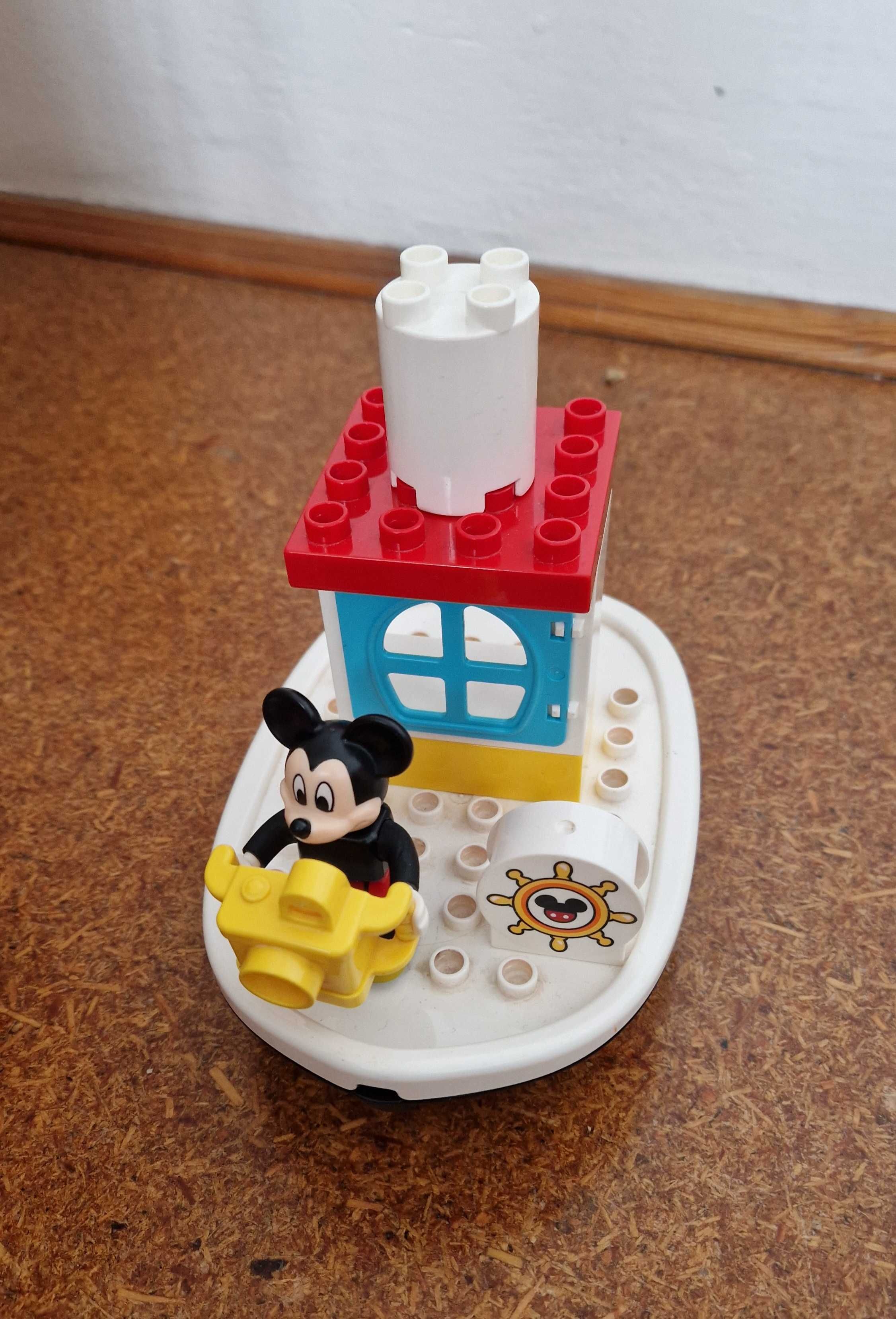 Mix Lego Duplo Domek Myszki Miki Minnie Łodka