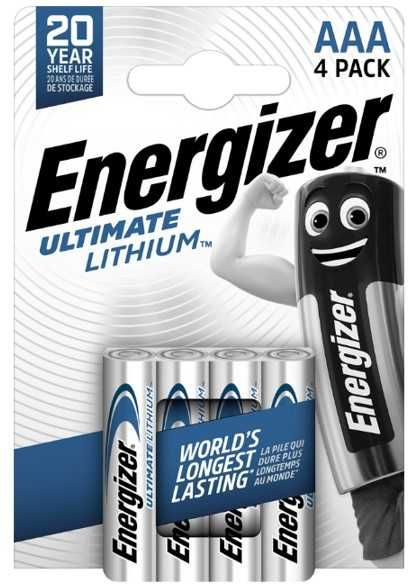 Батарейка Energizer Ultimate Lithium AA/L91/_AAA/L92 1,5V Ціна за 4 шт