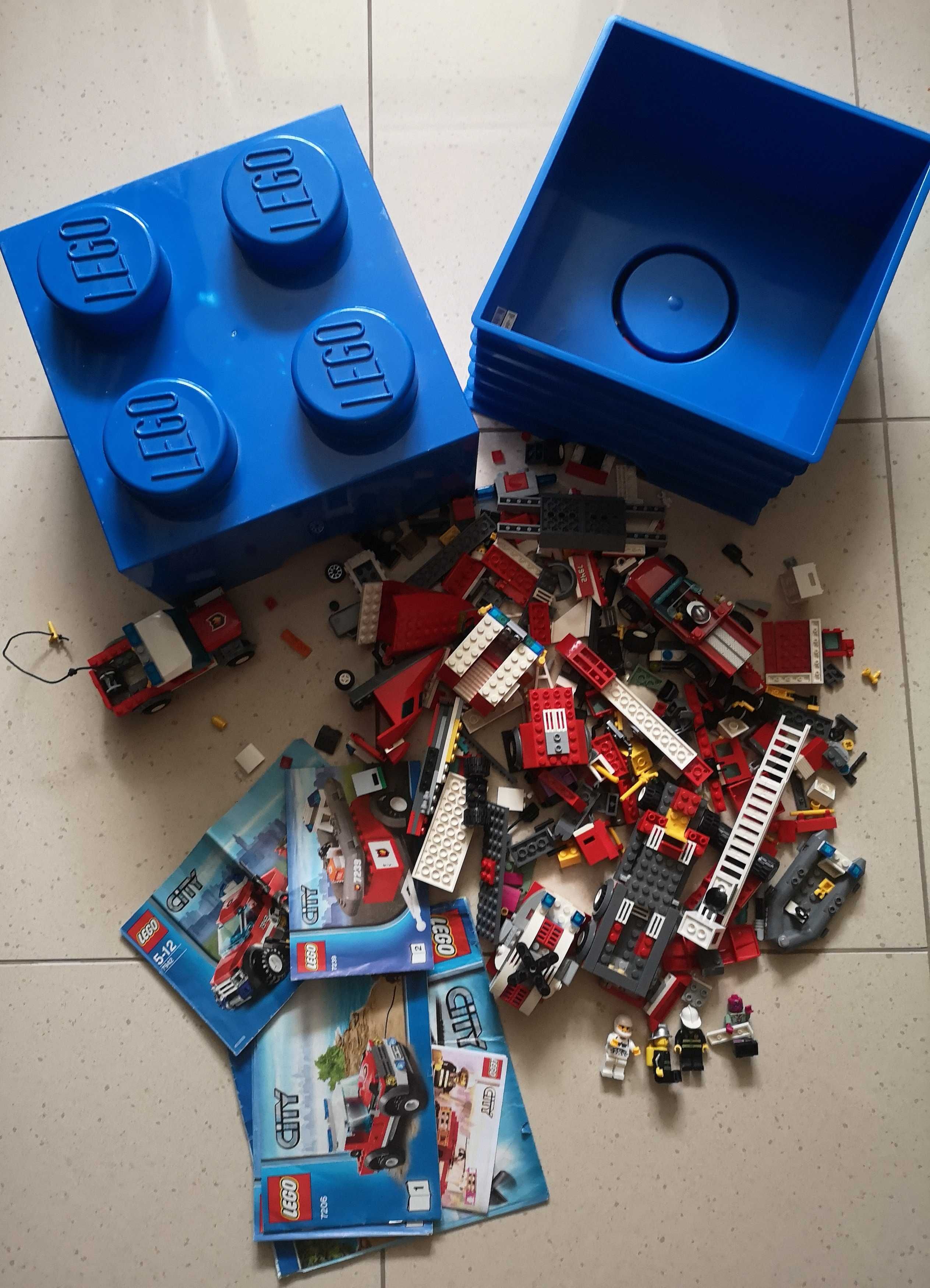 Zestaw klocki Lego Straż Pożarna + Duży LEGO