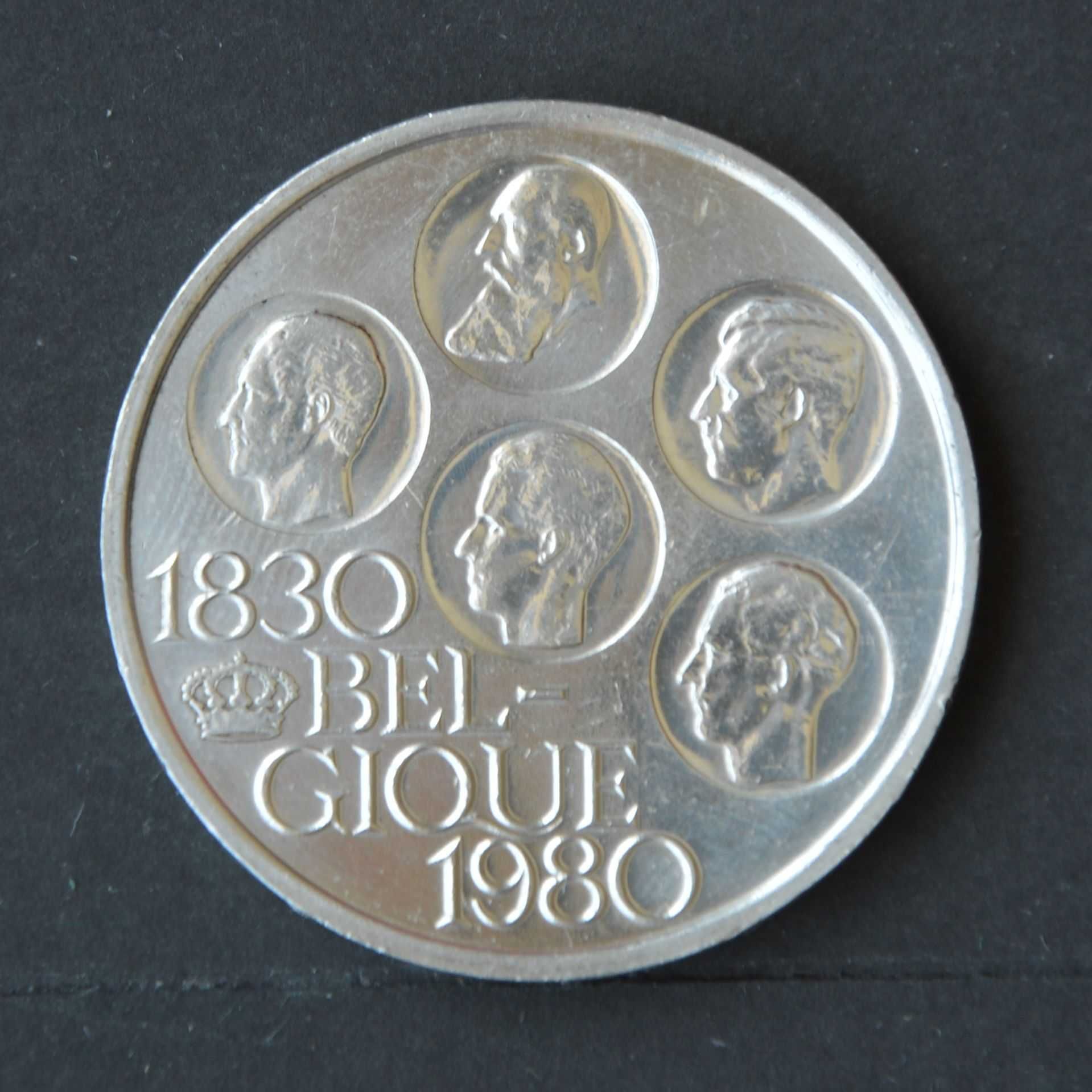 Belgica 500 Francs 1980 - Prata - olx X10112