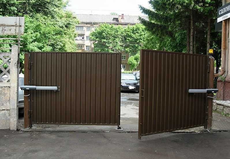 Комплект распашных ворот 3 x 2 TETRIX КСС (Свари сам) Розпашні ворота