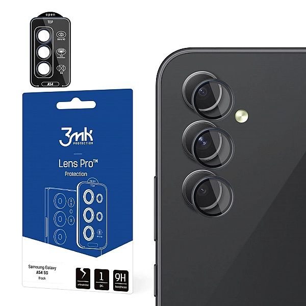 Osłona aparatu 3mk Lens Protection Pro na Samsung Galaxy A54/5G - czar