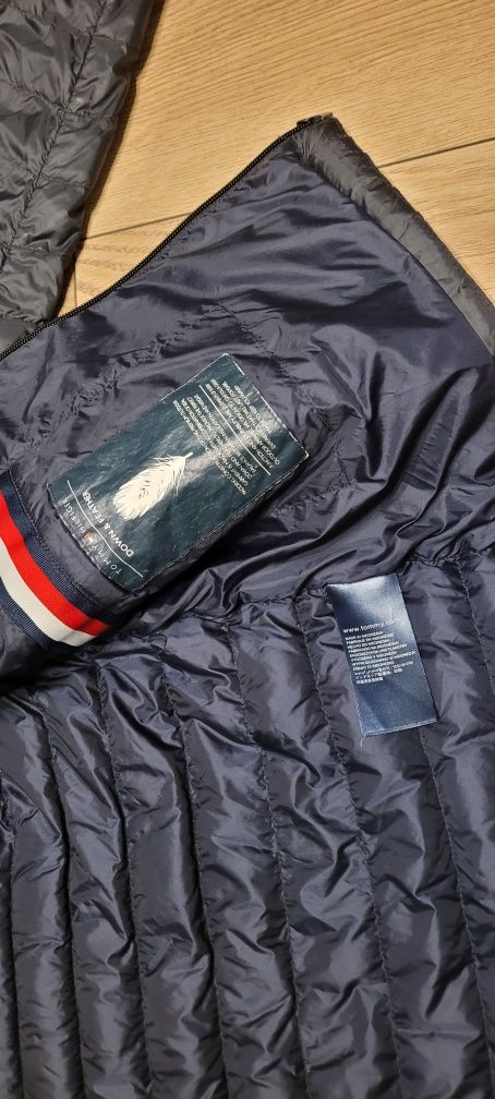 TOMMY HILFIGER Puchowa Kurtka Męska roz. M - J NOWA