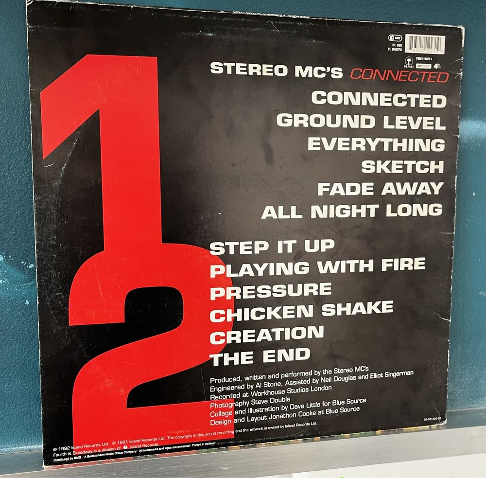 Stereo MC’s - Connected (Vinyl, 1992, EU, NM, LP, Album, Stereo)