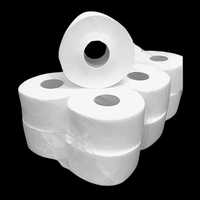 Papier toaletowy Jumbo bielona 75% makulatura  , 12 sz. 120mb.