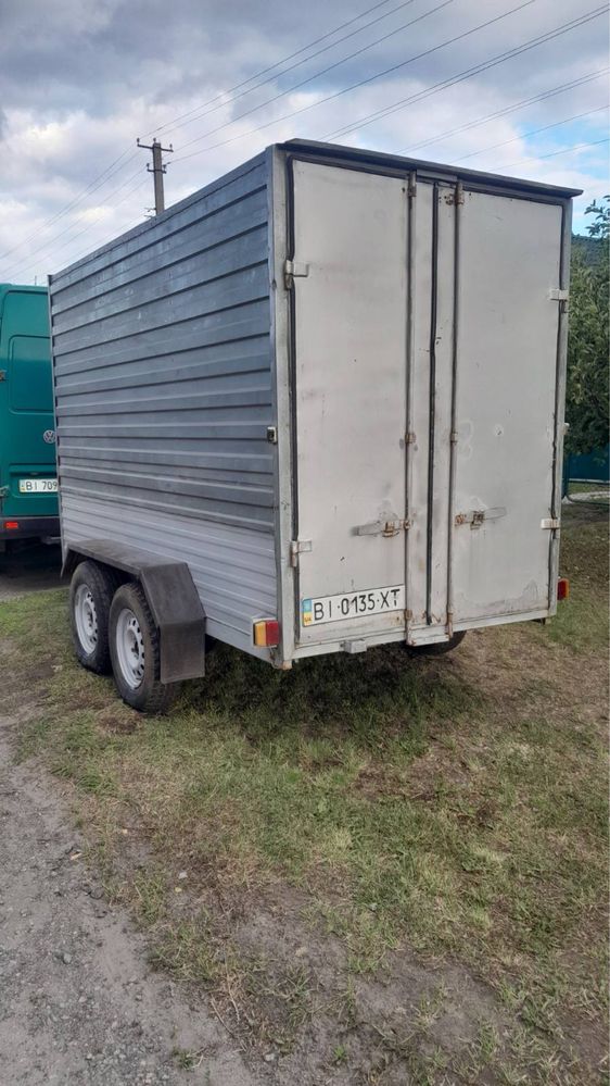 Причеп 2009 рік, Луганський завод. Прицеп двух-осний