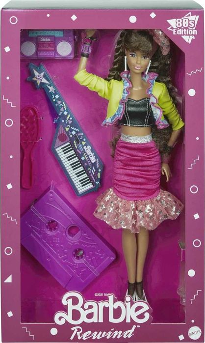 Колекційна лялька Barbie Rewind 80s Edition Вечірня прогулянка GTJ88