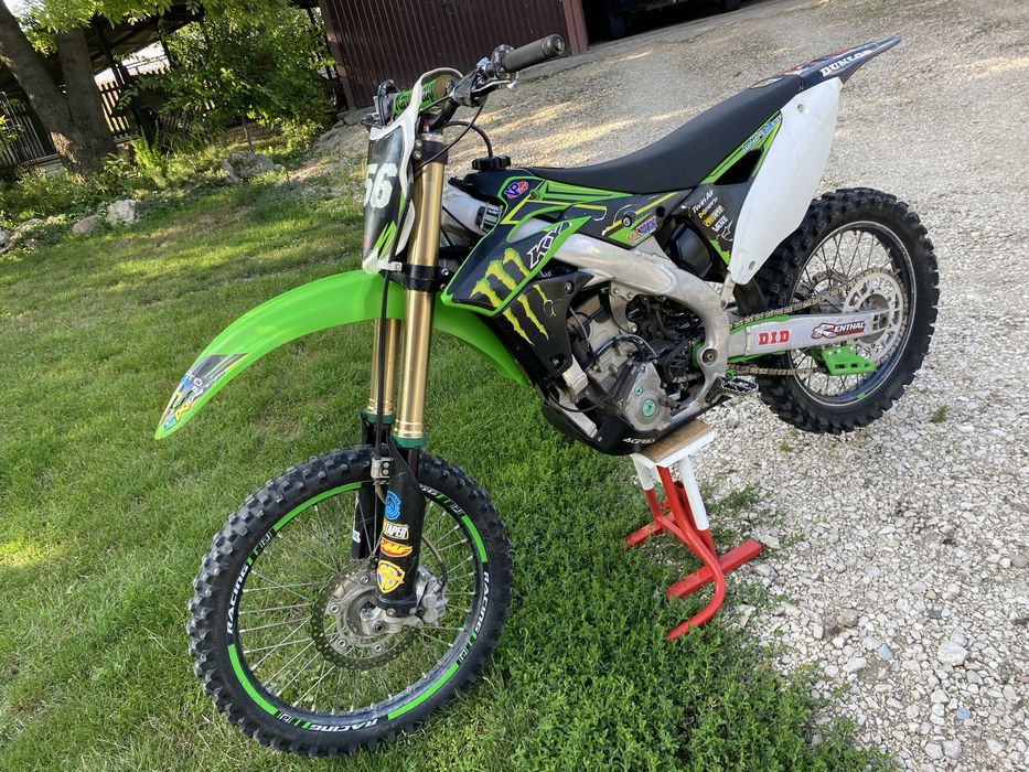 Kawasaki kxf 250 wtrysk po remoncie, piękny stan