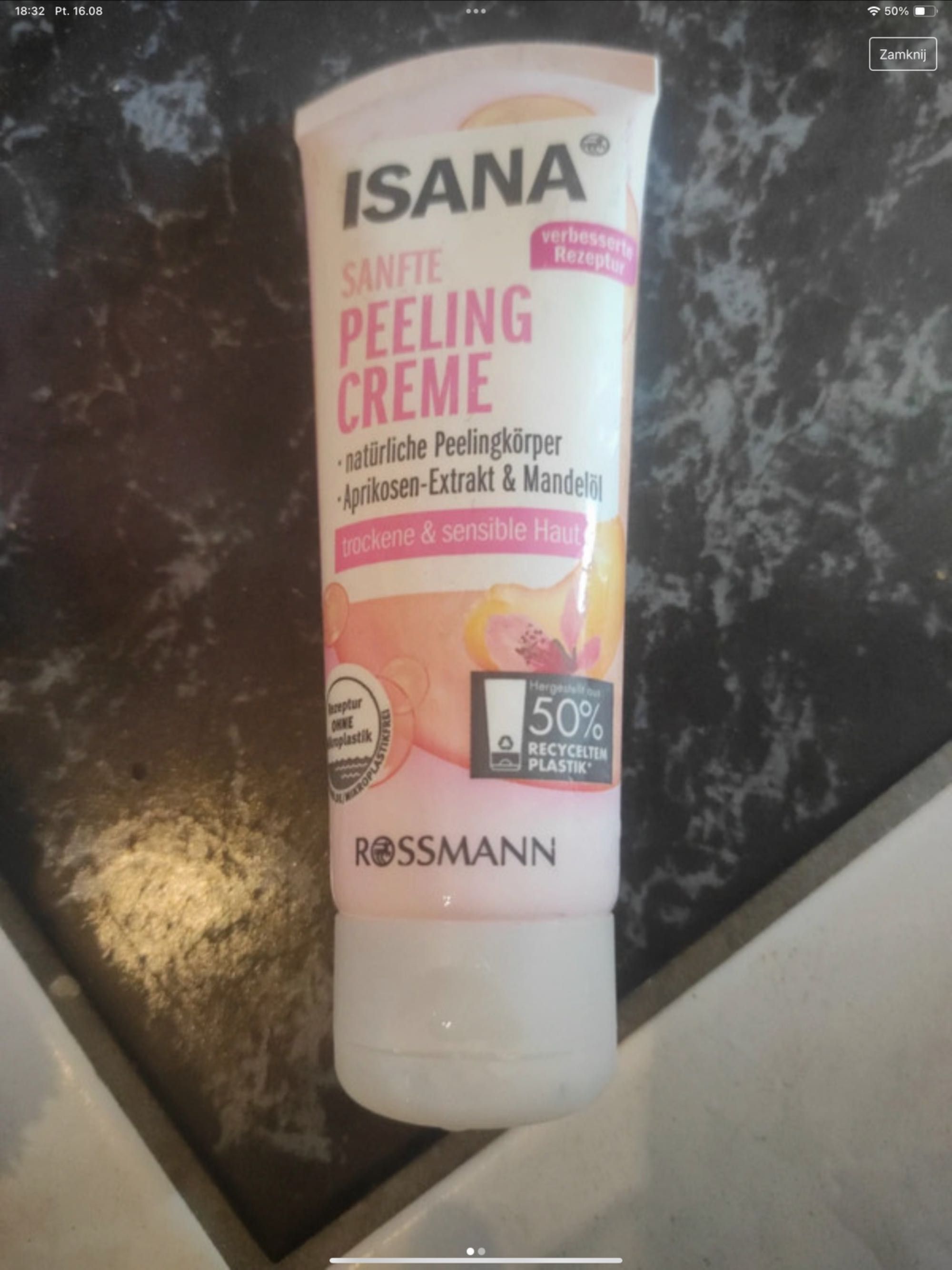 Peeling Creme isana