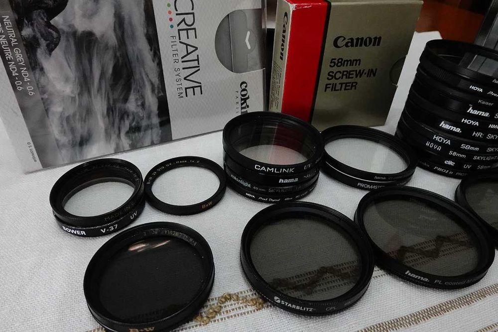 Filtros p/Objetivas / Lentes