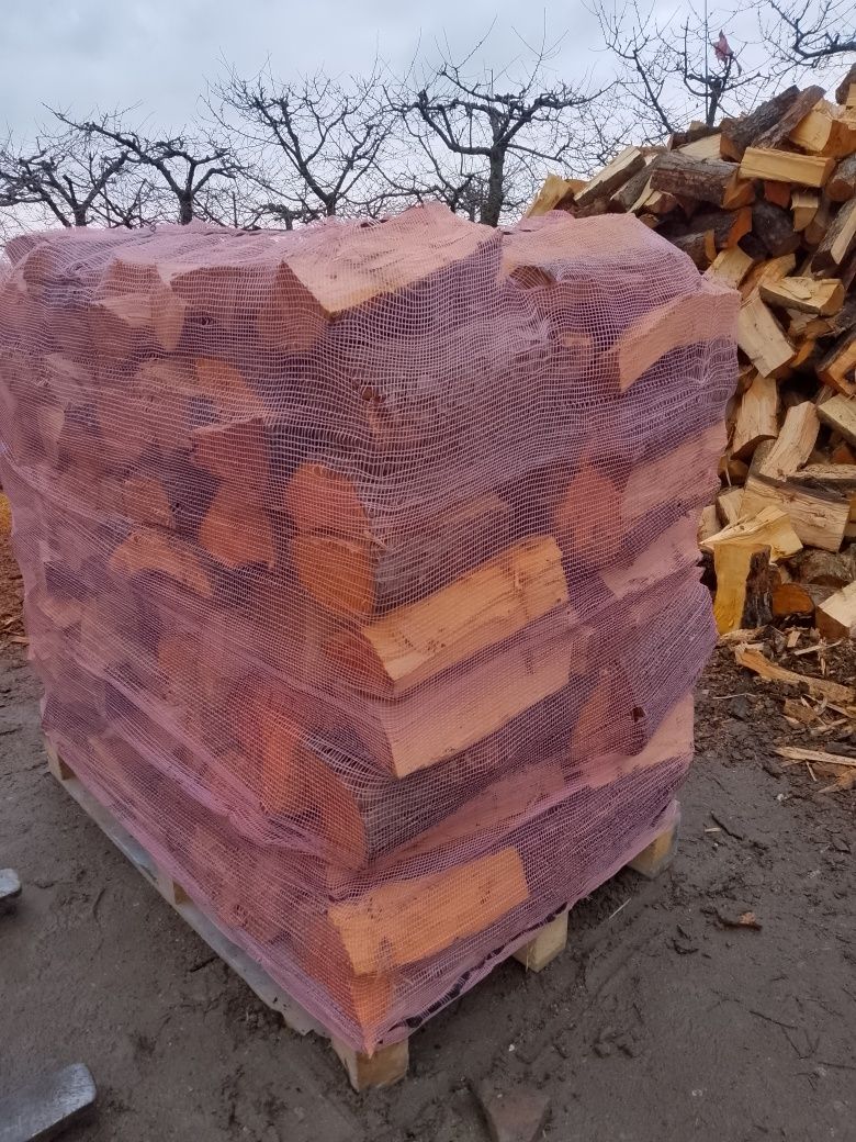 Drewno kominkowe opałowe na paletach Olcha / Dąb