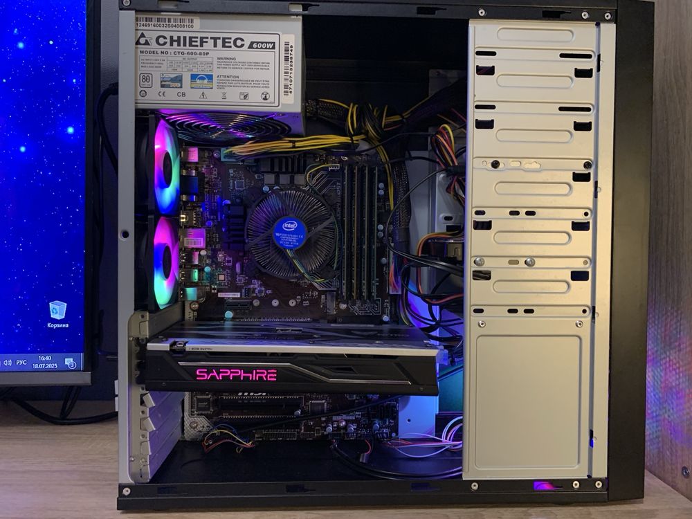 Ігровий Компютер i5-6600/озу 16gb/RX480/Ssd+Hdd/Игровой Пк