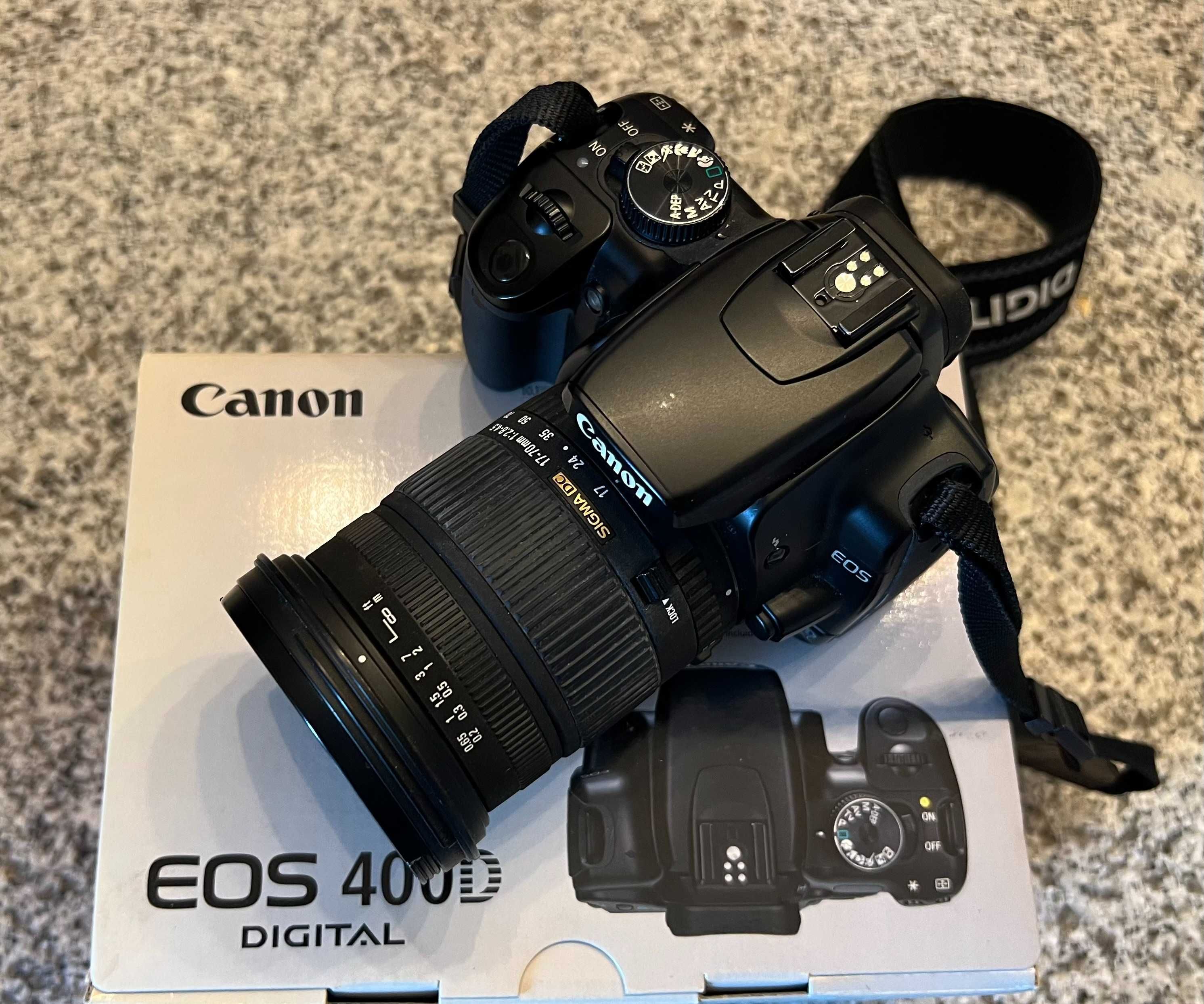Фотокамера Canon 400D без обʼєктиву