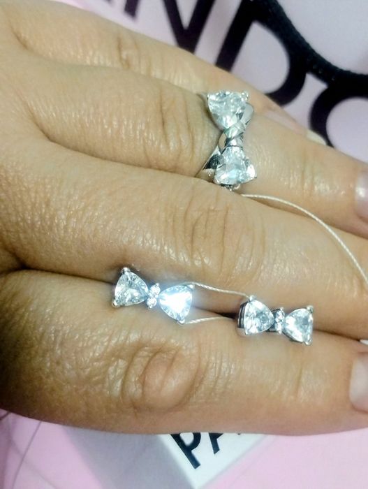 Сережки Пандора Pandora оригінал срібні нові