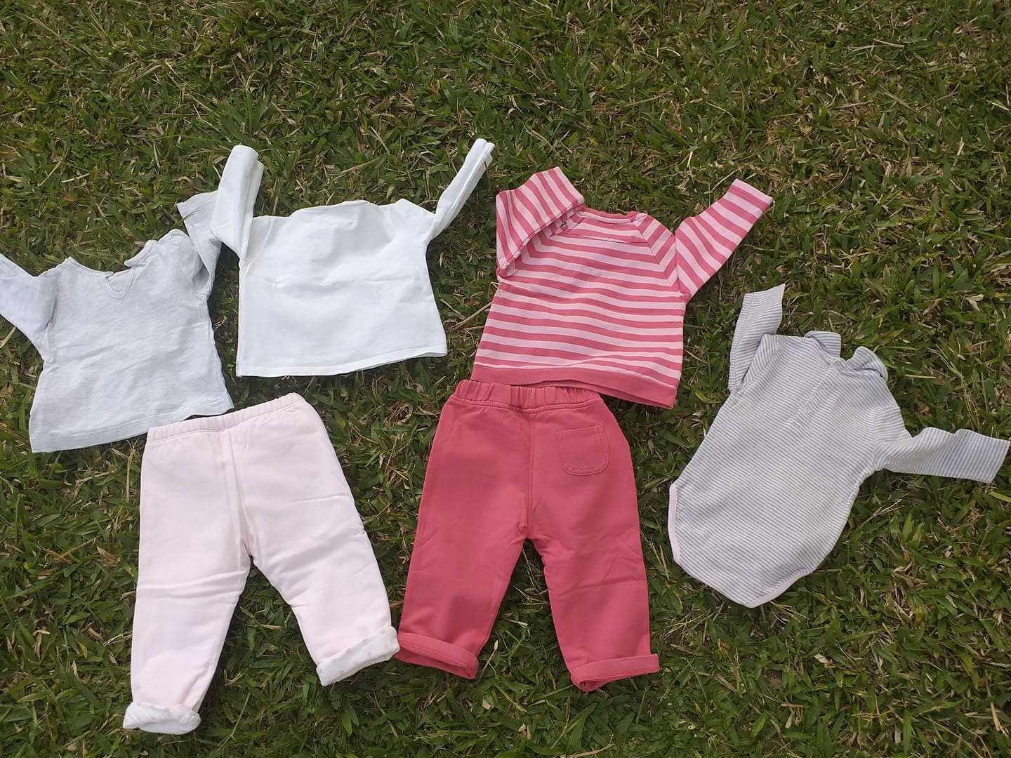 Lote de roupa menina 6-9meses - portes grátis