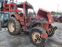 Case 845 xl części, skrzynia biegów, silnik