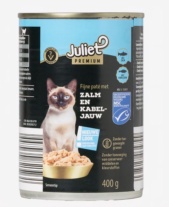 40x400g DLA KOTA bez ZBÓŻ Juliet soczyste kawałki w Galarecie 

Mix sm