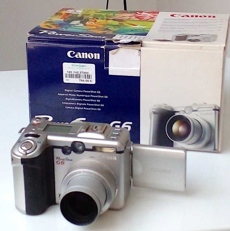 Canon Powershot G6 Digital Camera (Made in Japan)