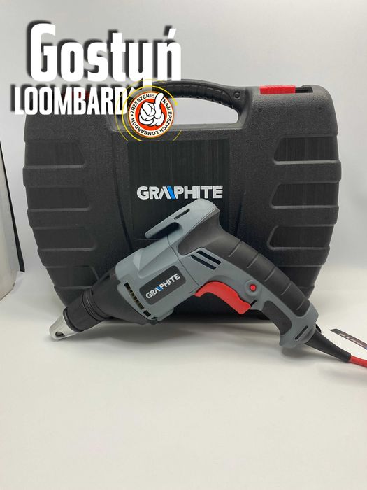 Od Lombard Gostyń Wkrętarka GRAPHITE 58G791 Walizka!!!