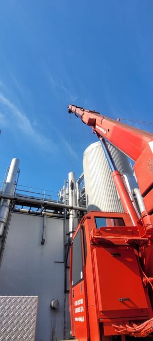 Dźwig Zwyżka Usługi Dźwigowe Wynajem Podnośnik Koszowy