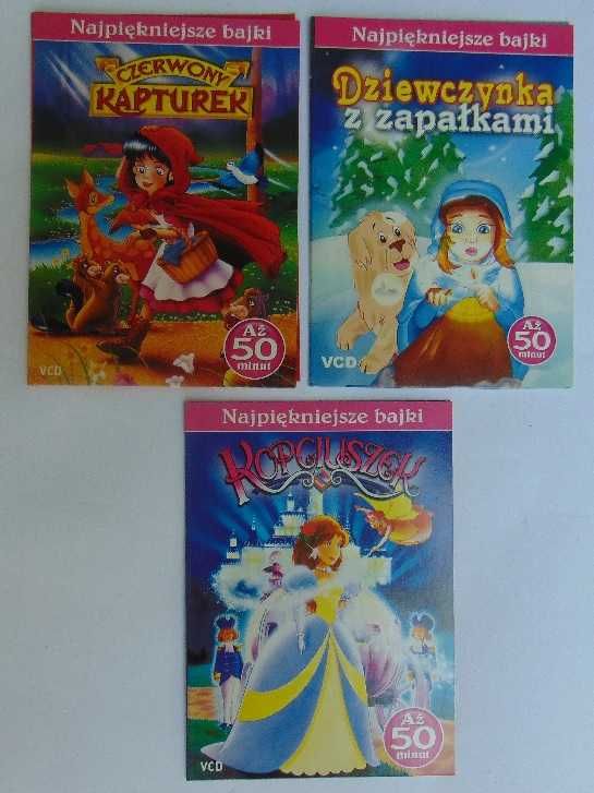 Najpiękniejsze bajki dla dzieci zestaw 7 VCD