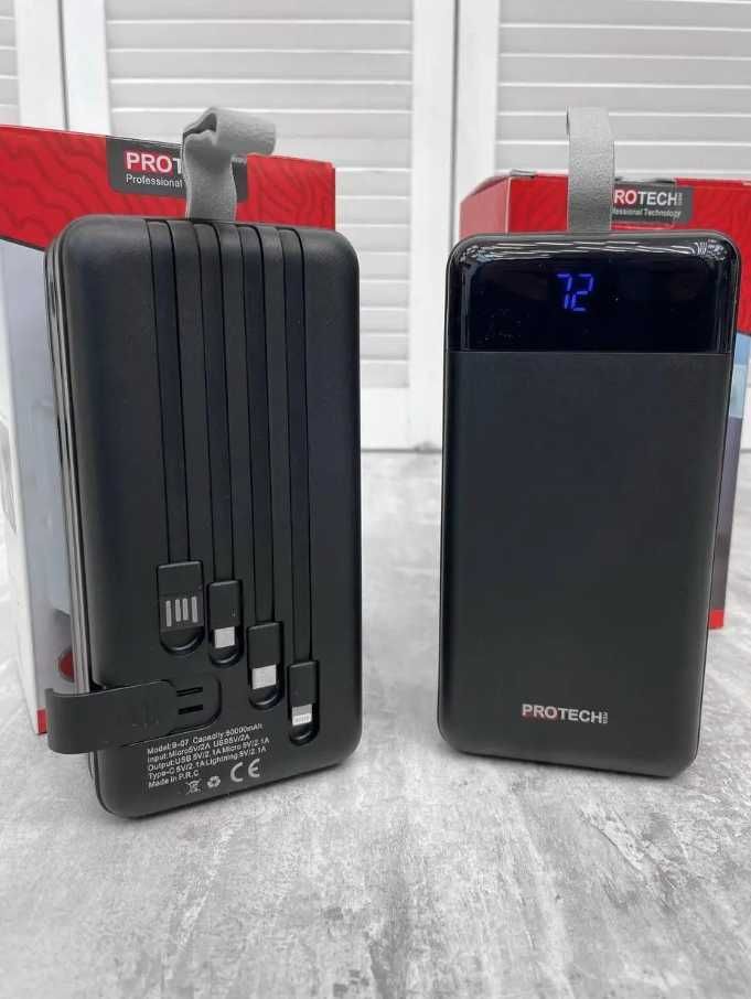 Хит продаж! Мощный повербанк 50000 mAh mah lider с фонариком