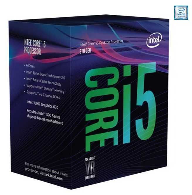 Processador INTEL-Core i5-8600K (Socket LGA1151 - Hexa-Core - 3.6 GHz)